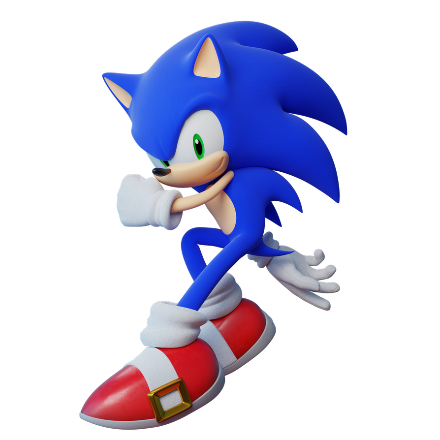 Sonic The Hedgehog Movie 2020 PNG Isolated Pic