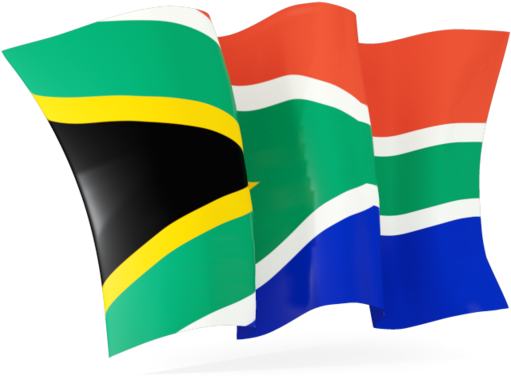 South Africa Flag PNG Isolated Photo