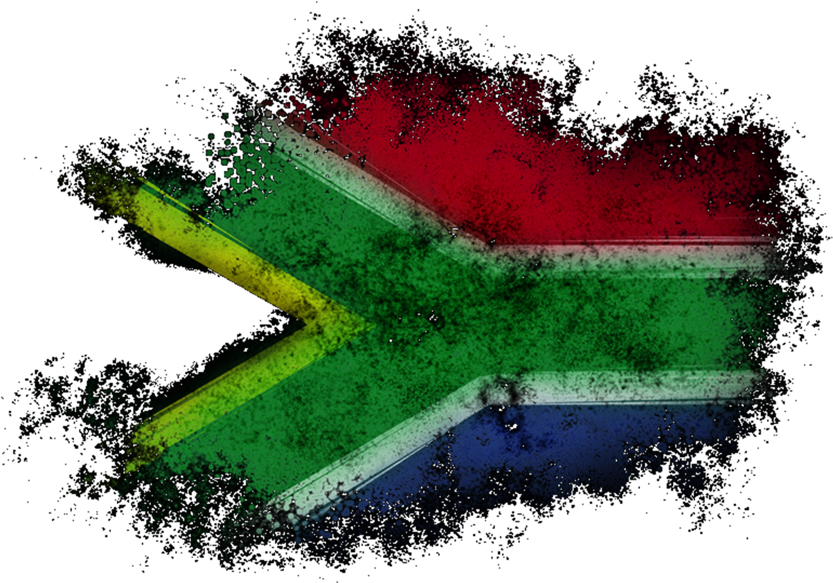 South Africa Flag PNG Transparent