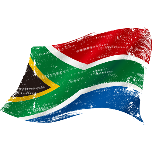 South Africa Flag Transparent PNG