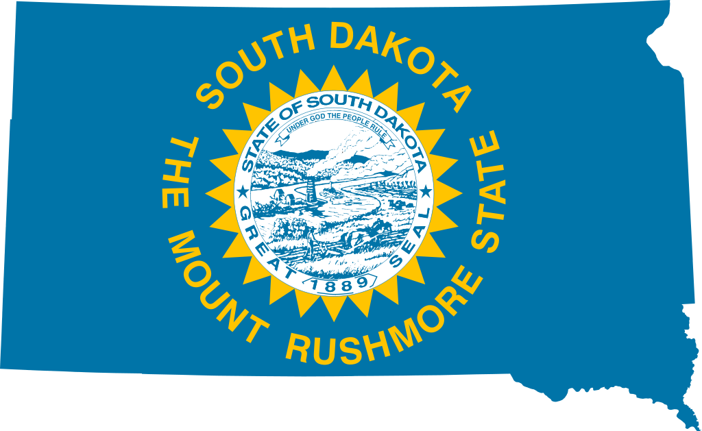 South Dakota Flag PNG Photo