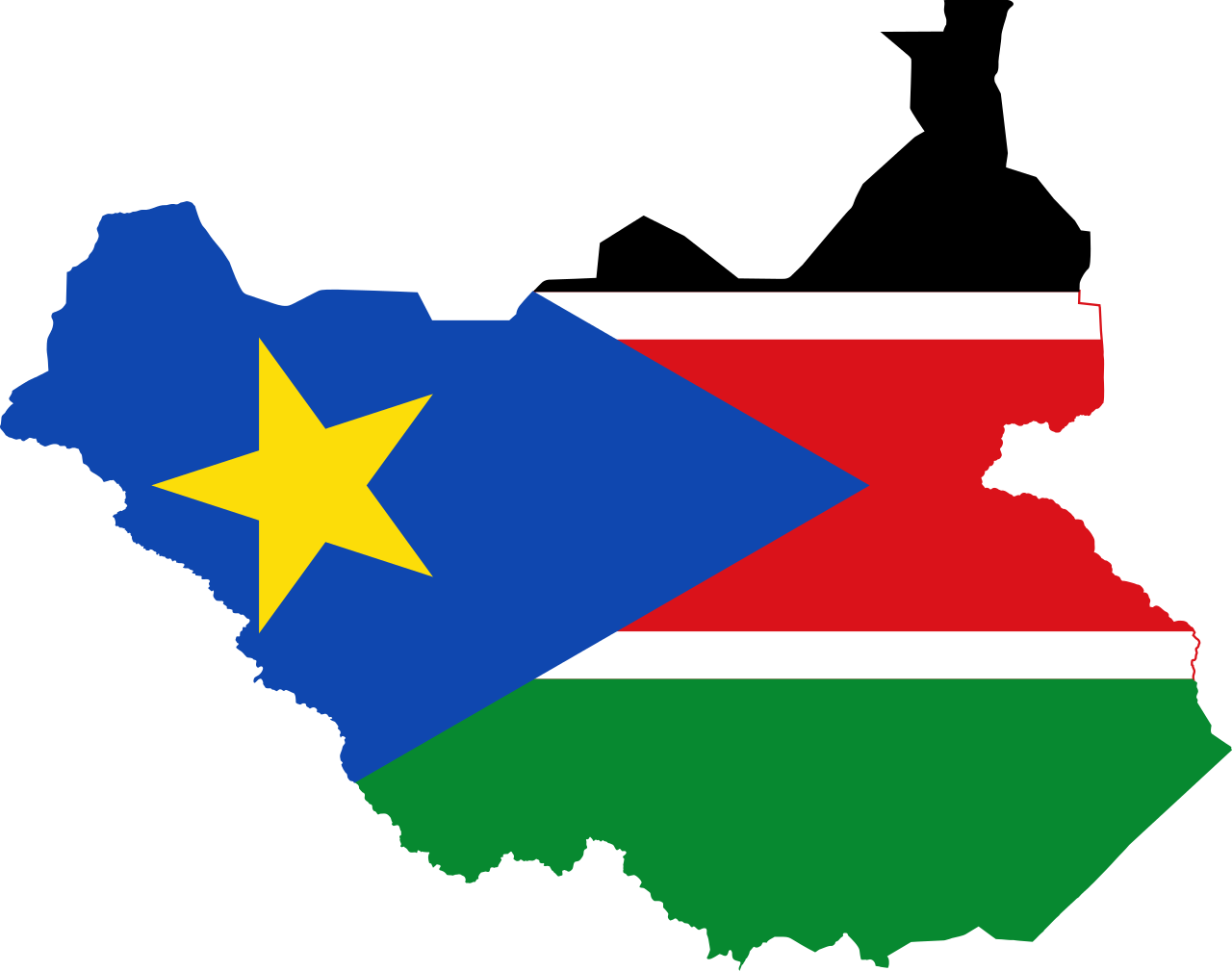 South Sudan Flag PNG HD