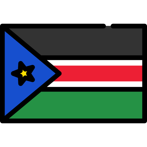 South Sudan Flag PNG Isolated Image