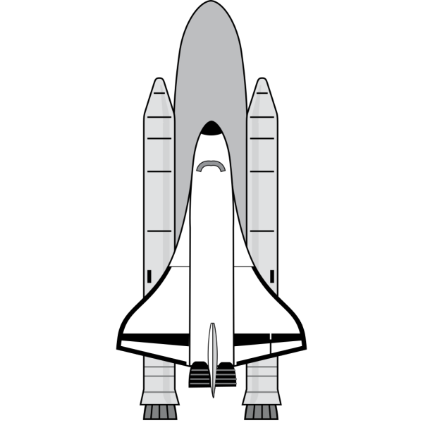 Space Shuttle PNG Isolated HD