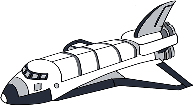 Space Shuttle PNG Transparent