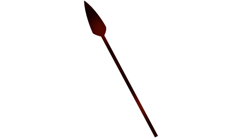 Spear PNG Isolated Clipart