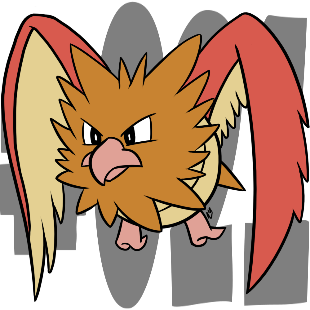 Spearow Pokemon PNG HD Isolated