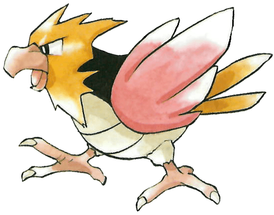 Spearow Pokemon PNG Isolated Picture