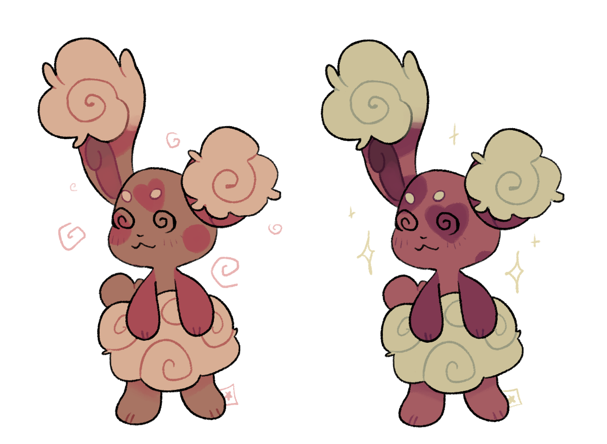 Spinda Pokemon PNG Isolated HD