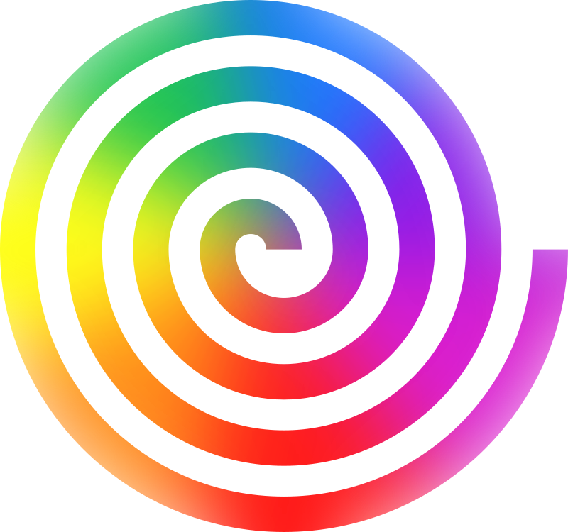 Spiral PNG Isolated HD
