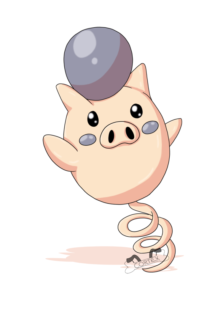 Spoink Pokemon PNG Isolated HD