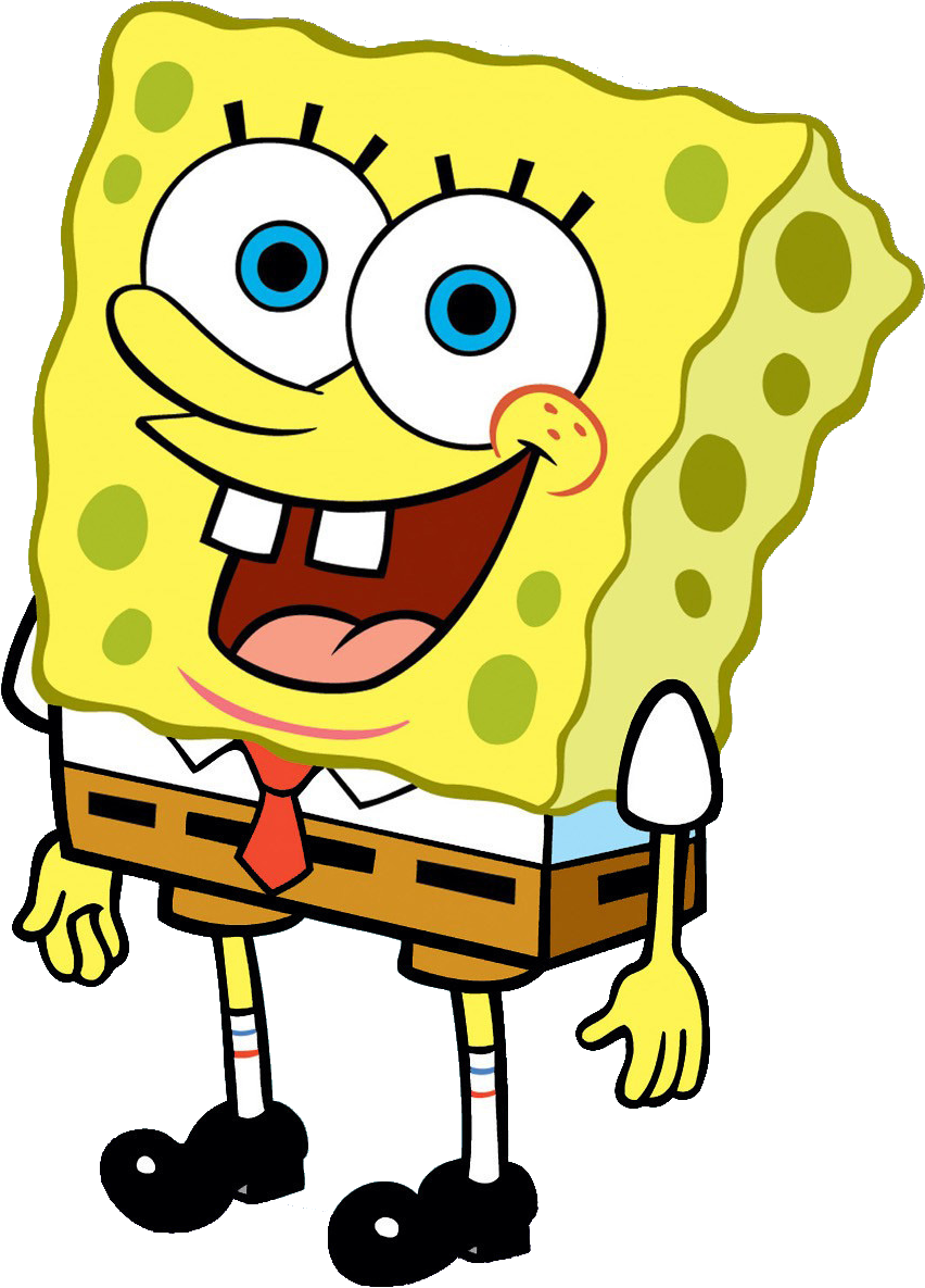 Spongebob Background PNG HD Isolated