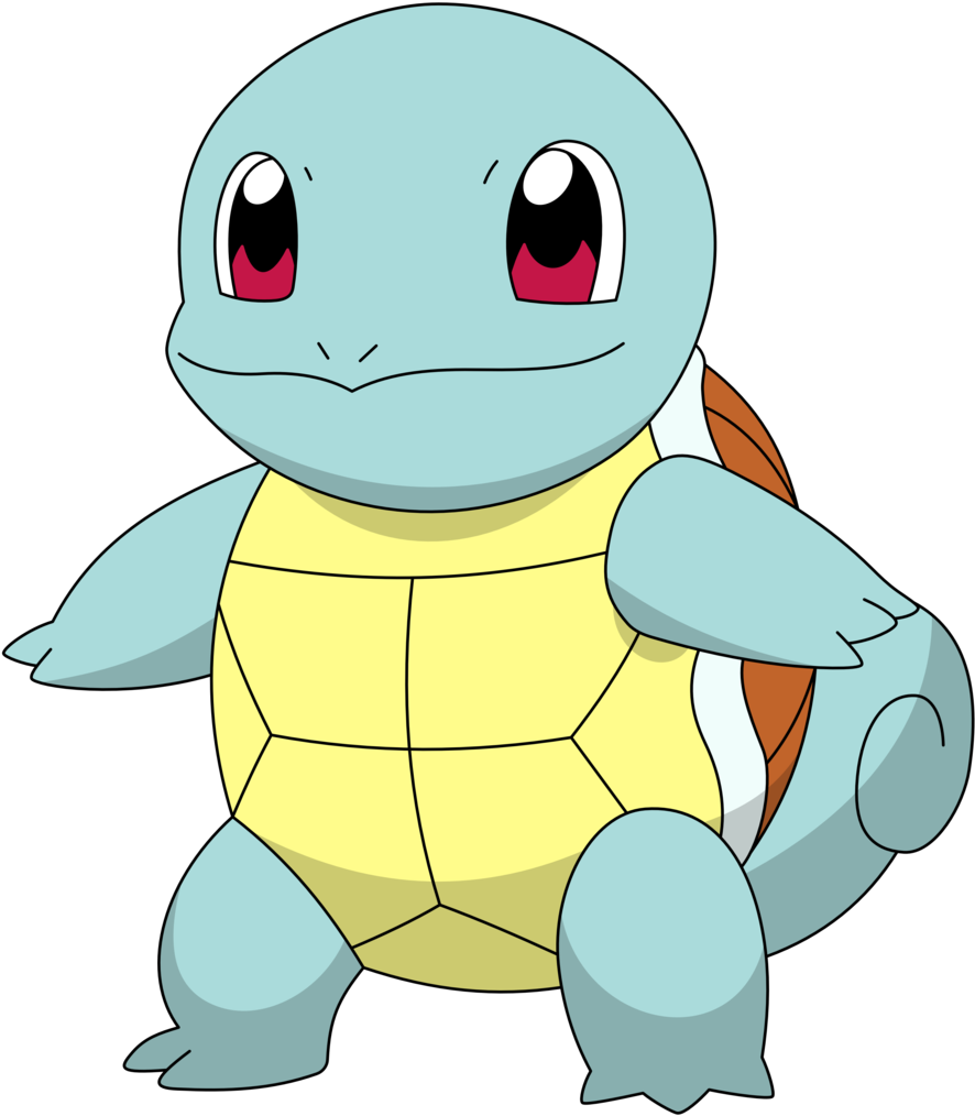 Squirtle Pokemon PNG HD Isolated