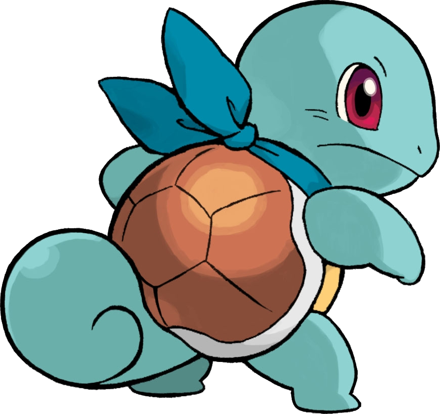 Squirtle Pokemon PNG HD