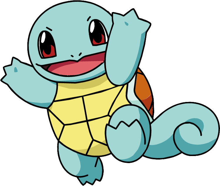 Squirtle Pokemon PNG Isolated HD