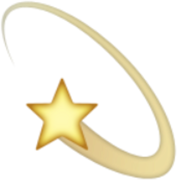 Star Emojis PNG Isolated Pic