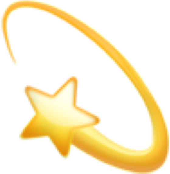 Star Emojis PNG Transparent