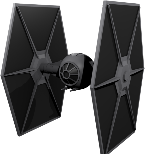 Star Wars TIE Fighter PNG Isolated Image