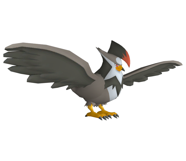 Staraptor Pokemon Background Isolated PNG | PNG Mart