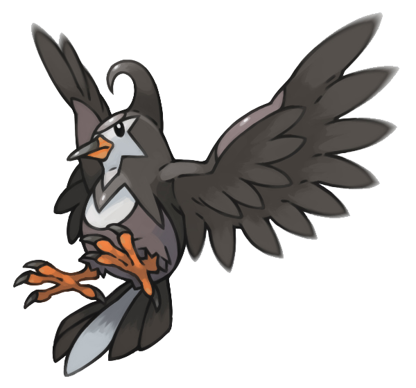 Staravia Pokemon PNG Isolated Pic