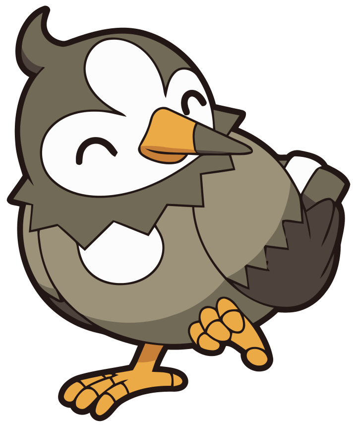 Starly Pokemon Download PNG Image