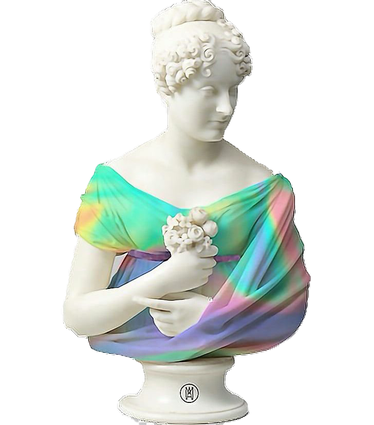 Statue Aesthetic Theme PNG Clipart