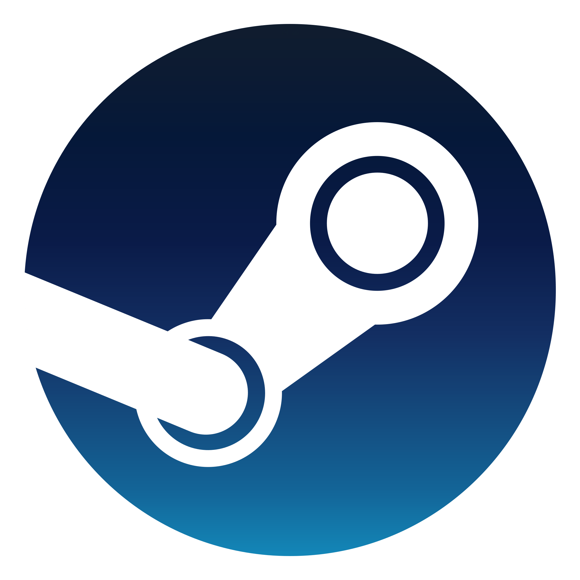 Steam Logo PNG HD Isolated