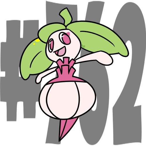 Steenee Pokemon PNG Isolated Clipart