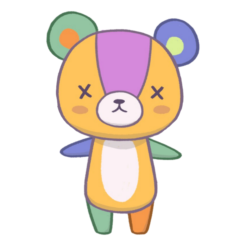 Stitches Animal Crossing PNG Photo
