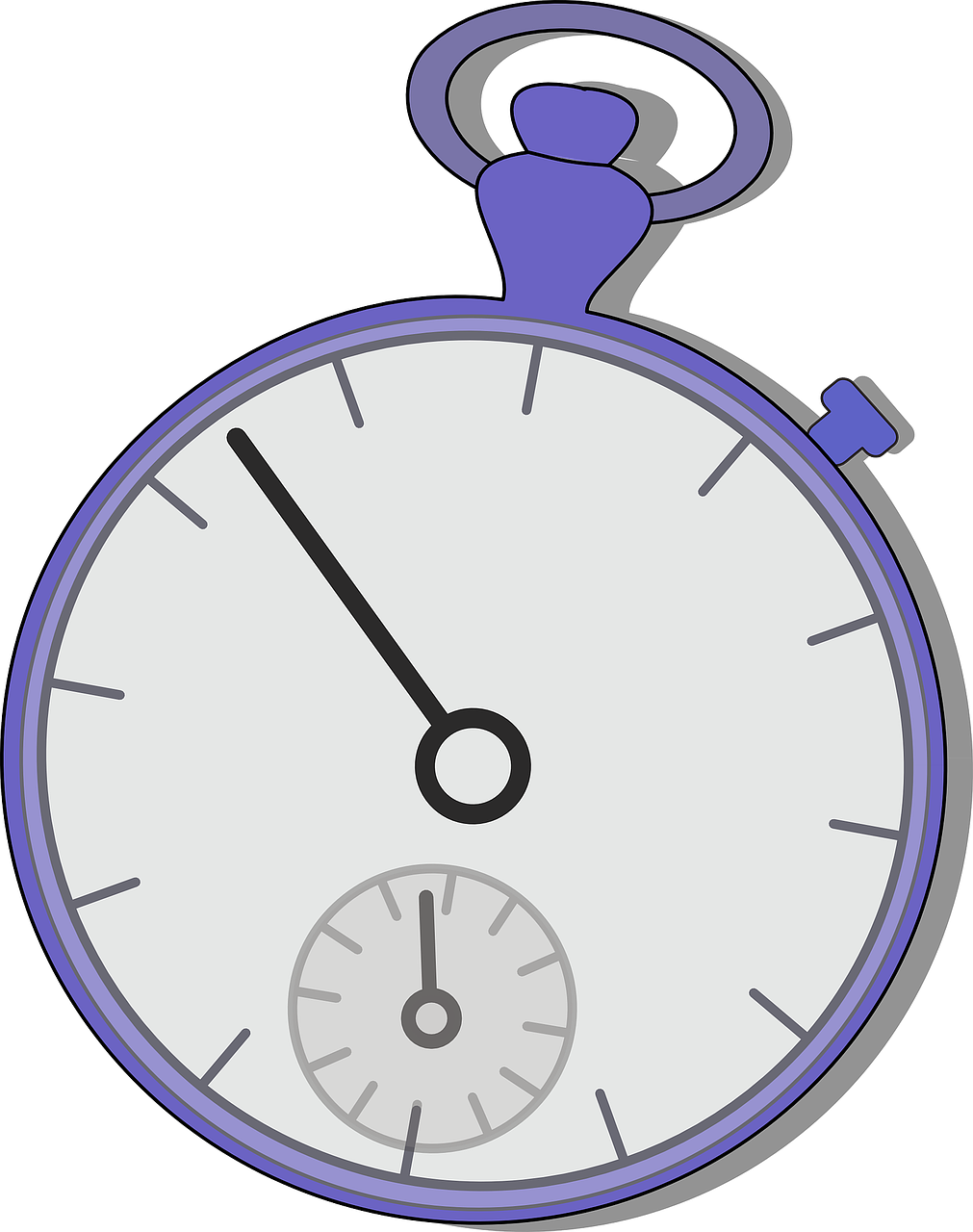 Stopwatch PNG Isolated HD