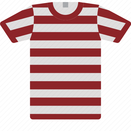 Striped T-Shirt PNG HD Isolated