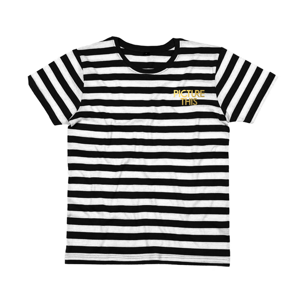 Striped T-Shirt PNG Isolated Photo