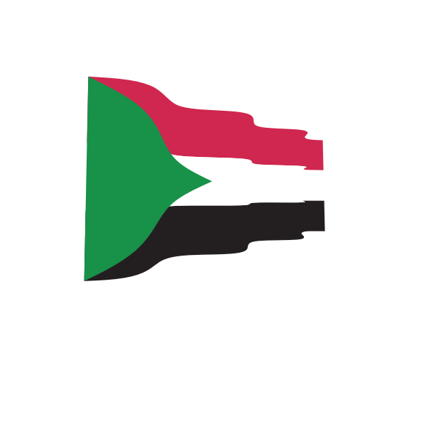 Sudan Flag PNG File