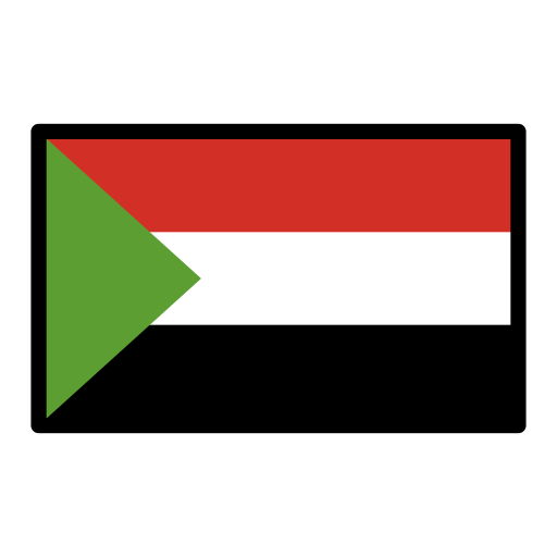 Sudan Flag Transparent PNG