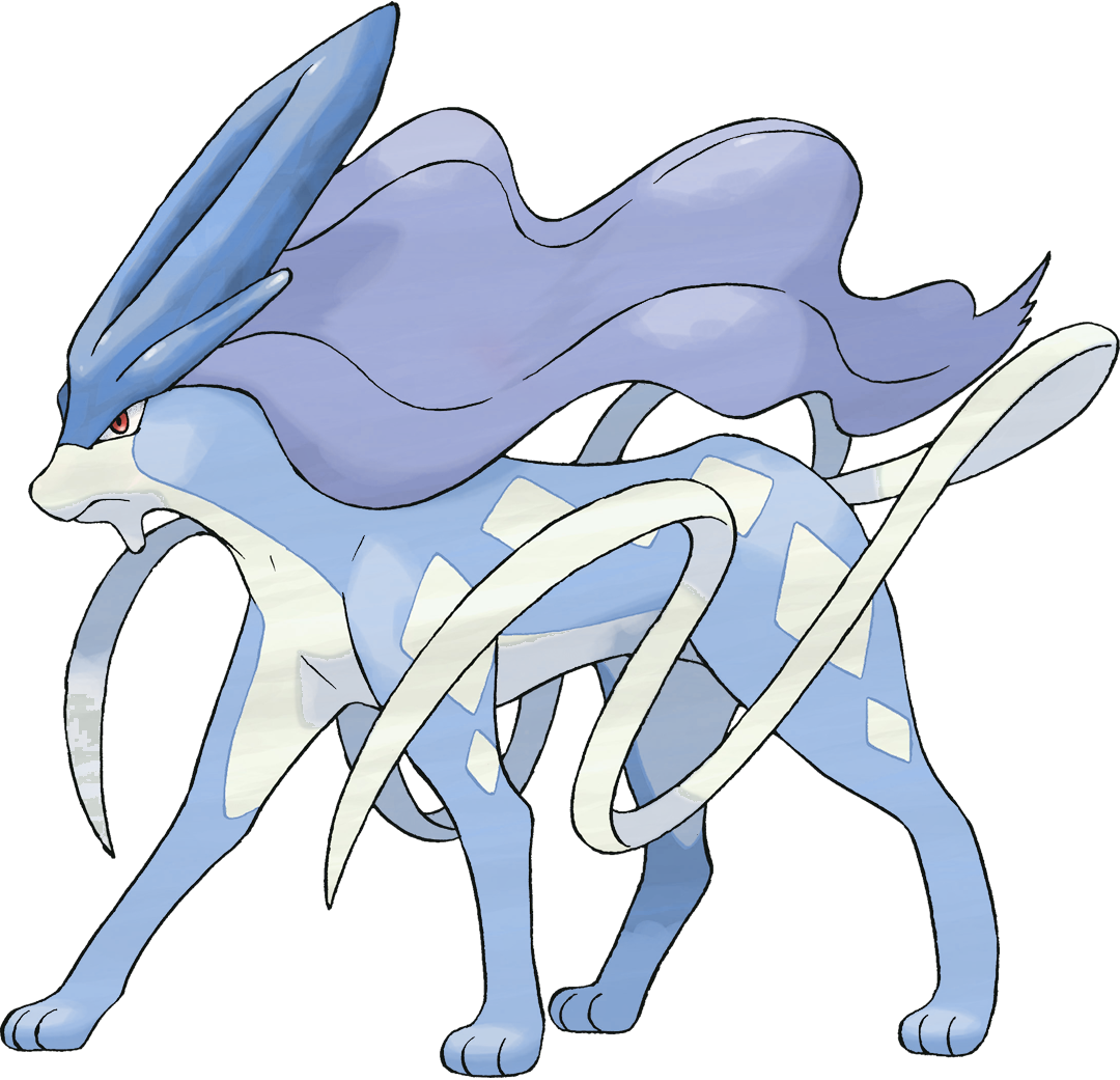 Suicune Pokemon PNG HD