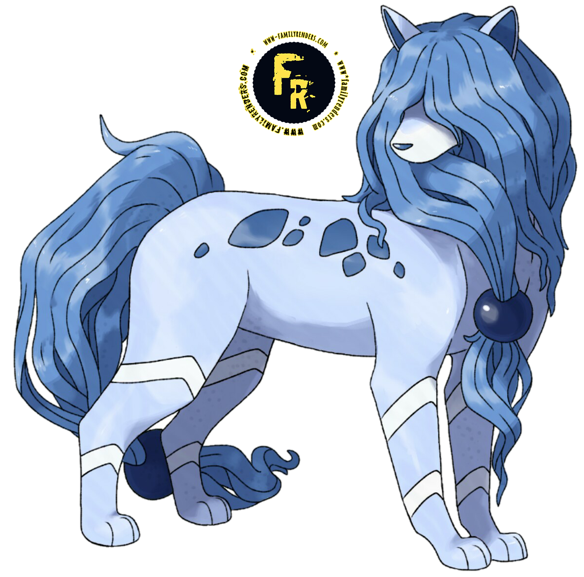 Suicune Pokemon PNG Isolated Free Download