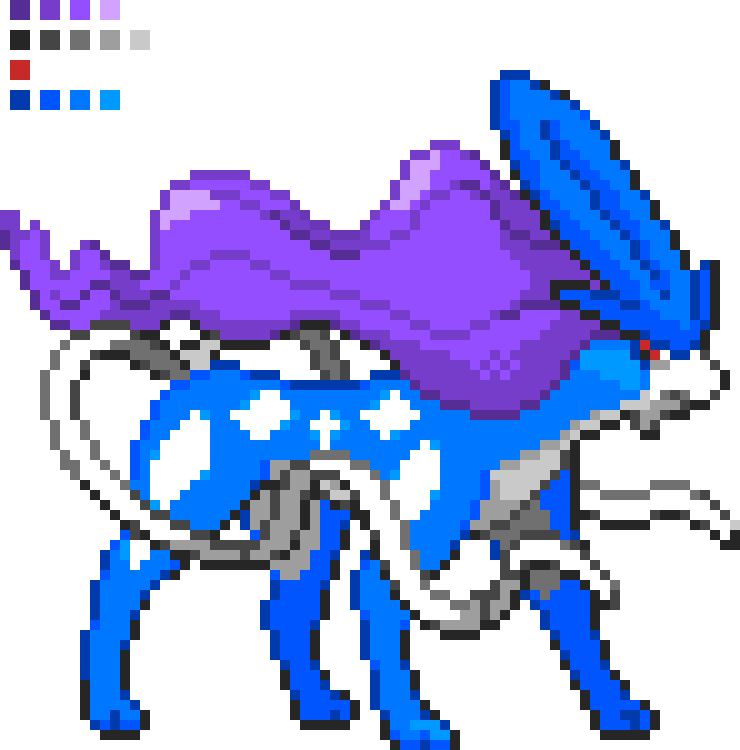 Suicune Pokemon PNG Isolated Transparent Picture