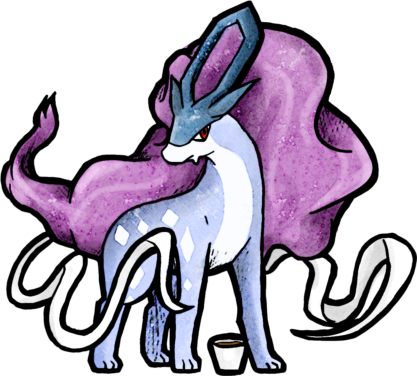 Suicune Pokemon PNG Picture