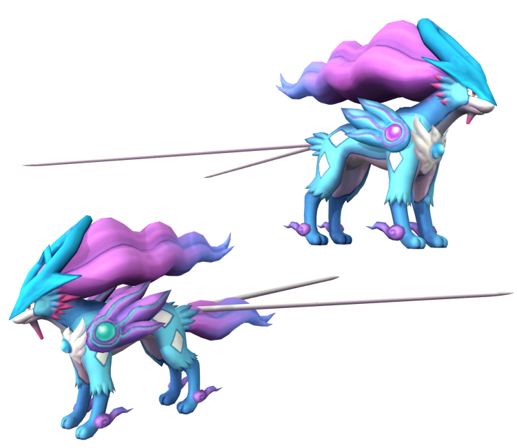 Suicune Pokemon Transparent Isolated Images PNG