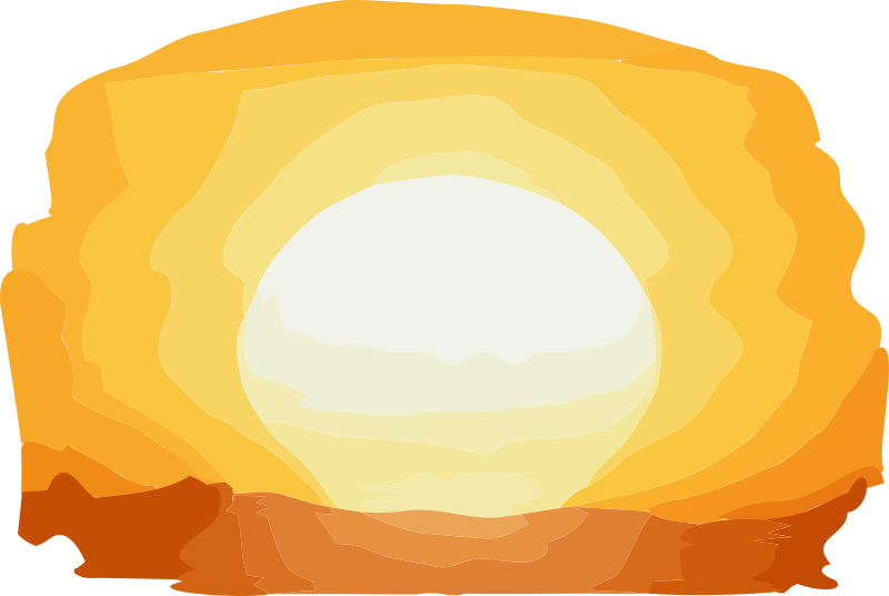 Sunset PNG Isolated File