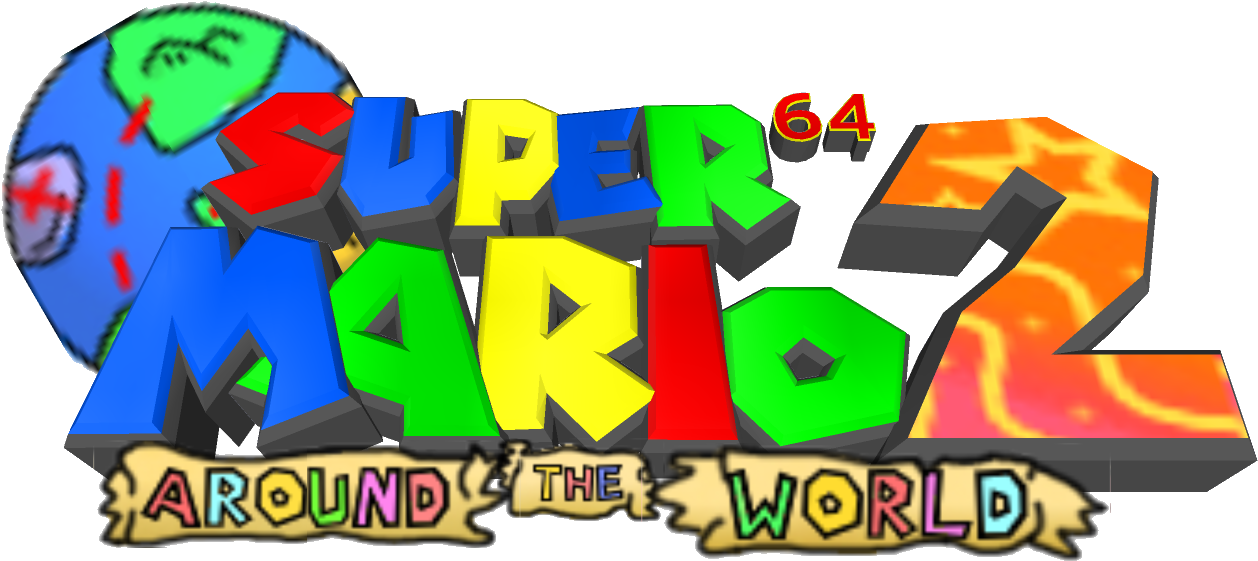 Super Mario 64 Logo PNG Clipart