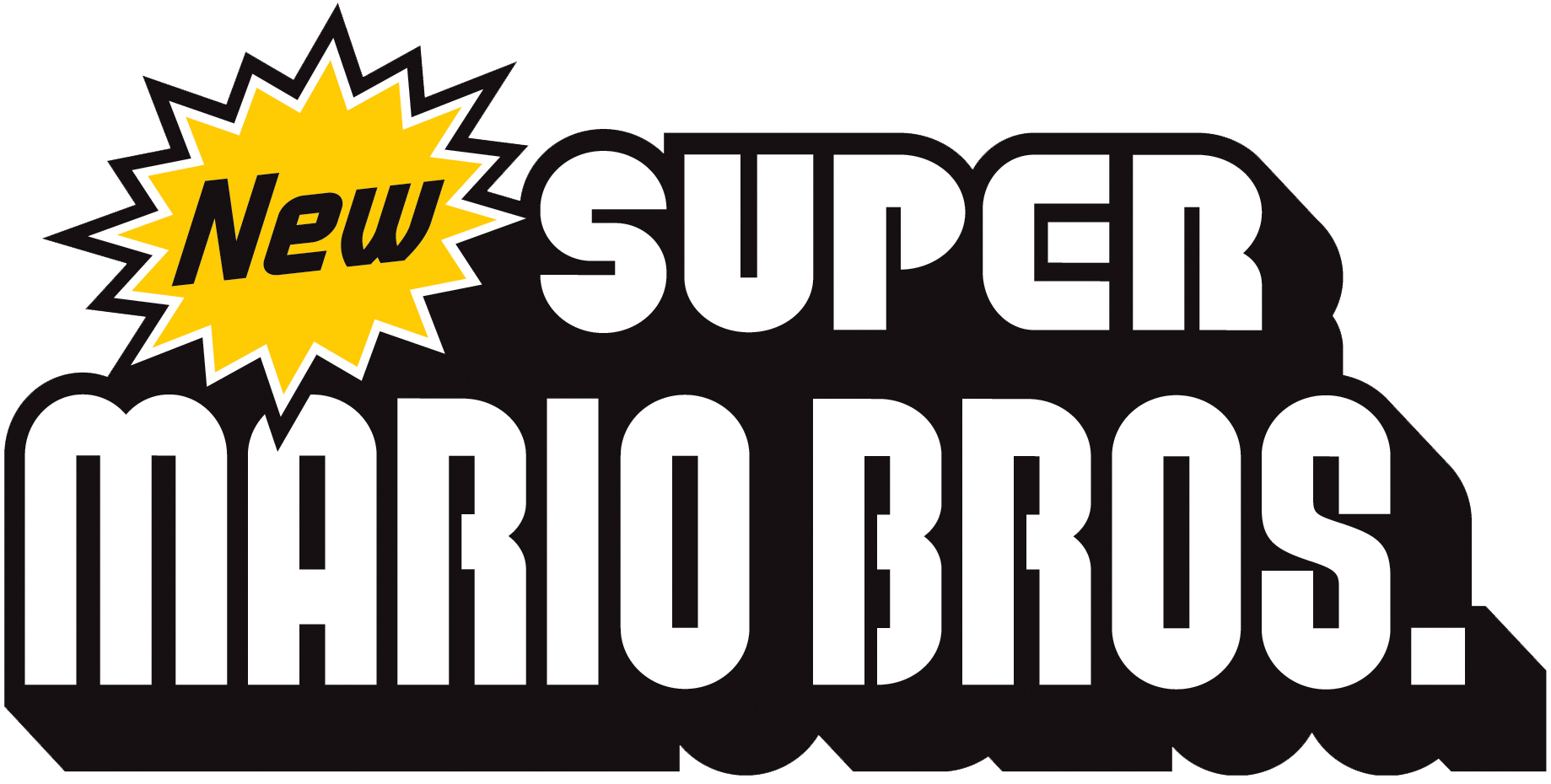 Super Mario Bros. Logo PNG File