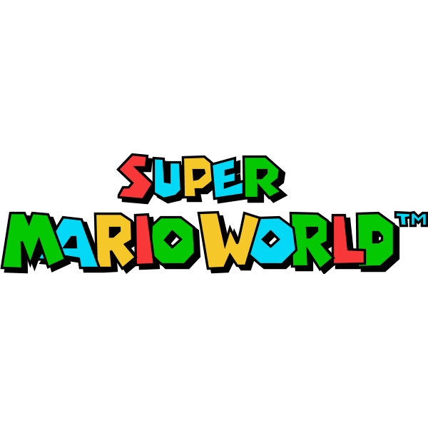 Super Mario World Logo PNG File