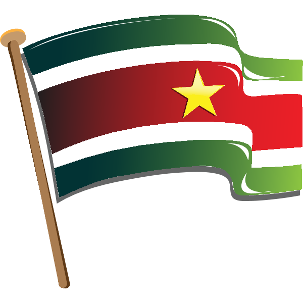 Suriname Flag PNG Image