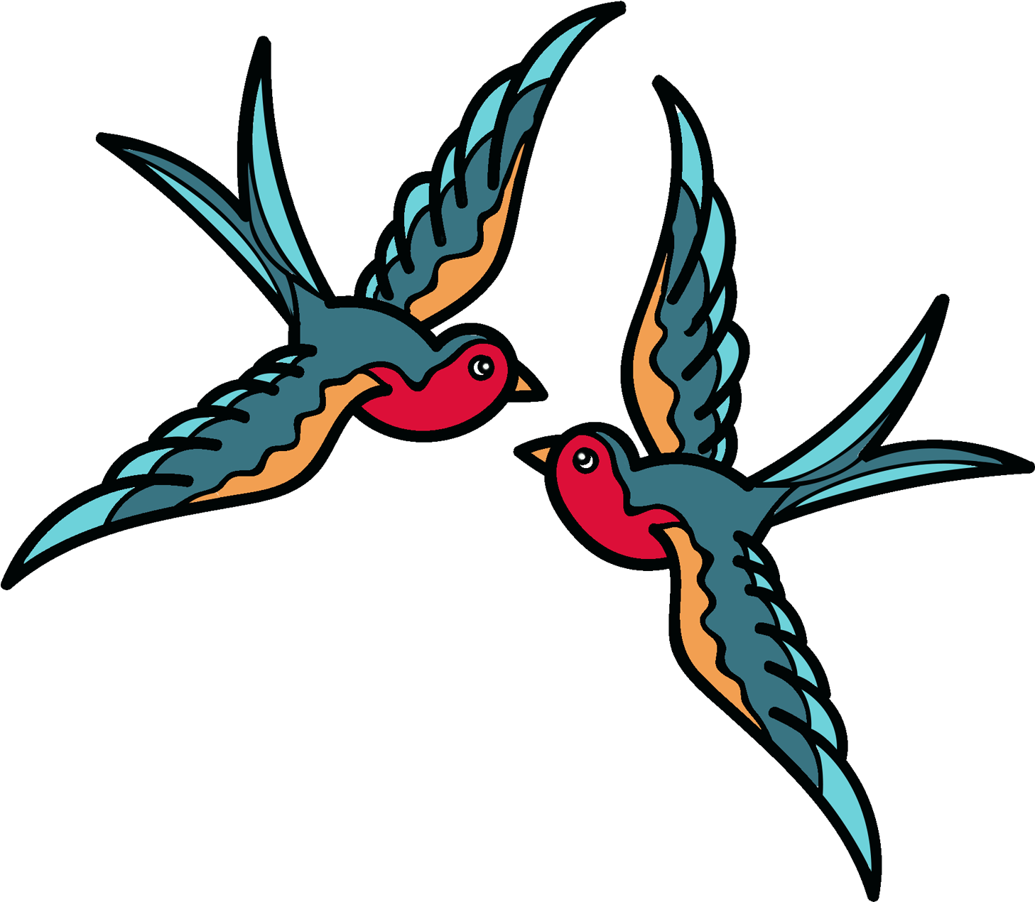 Swallow PNG Isolated Transparent Image