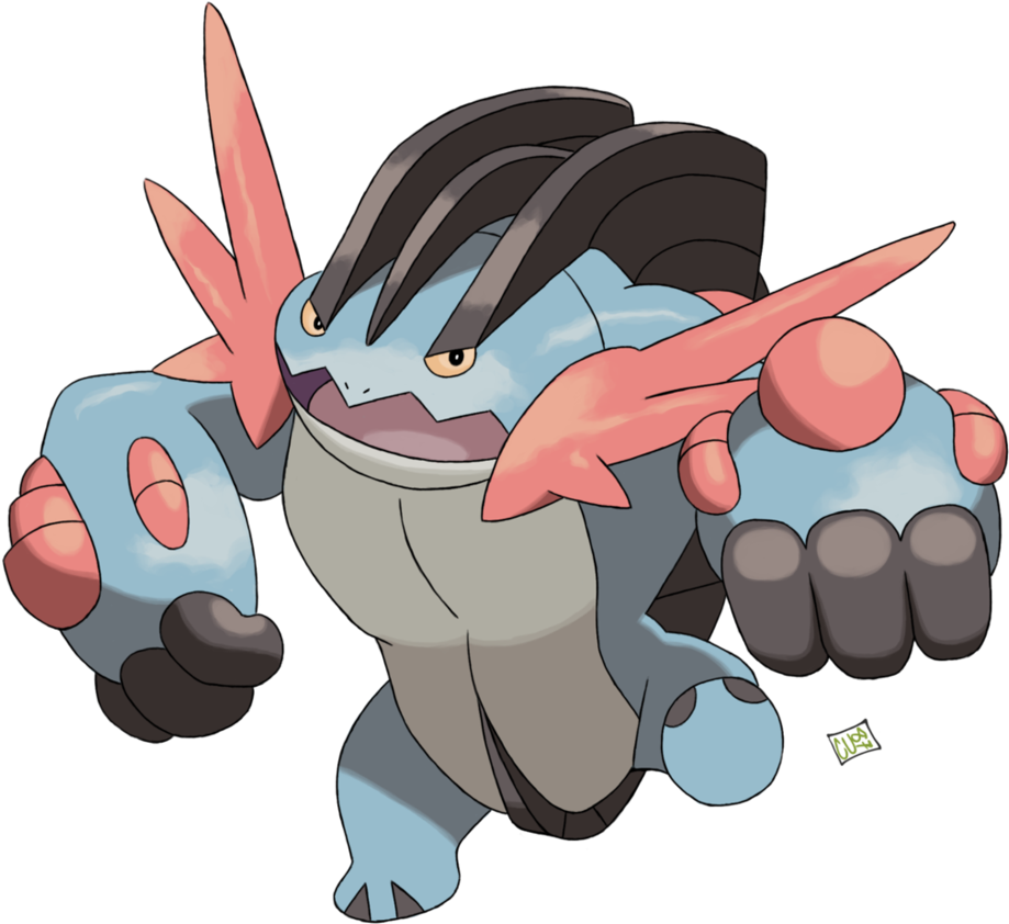 Swampert Pokemon PNG Isolated HD Pictures