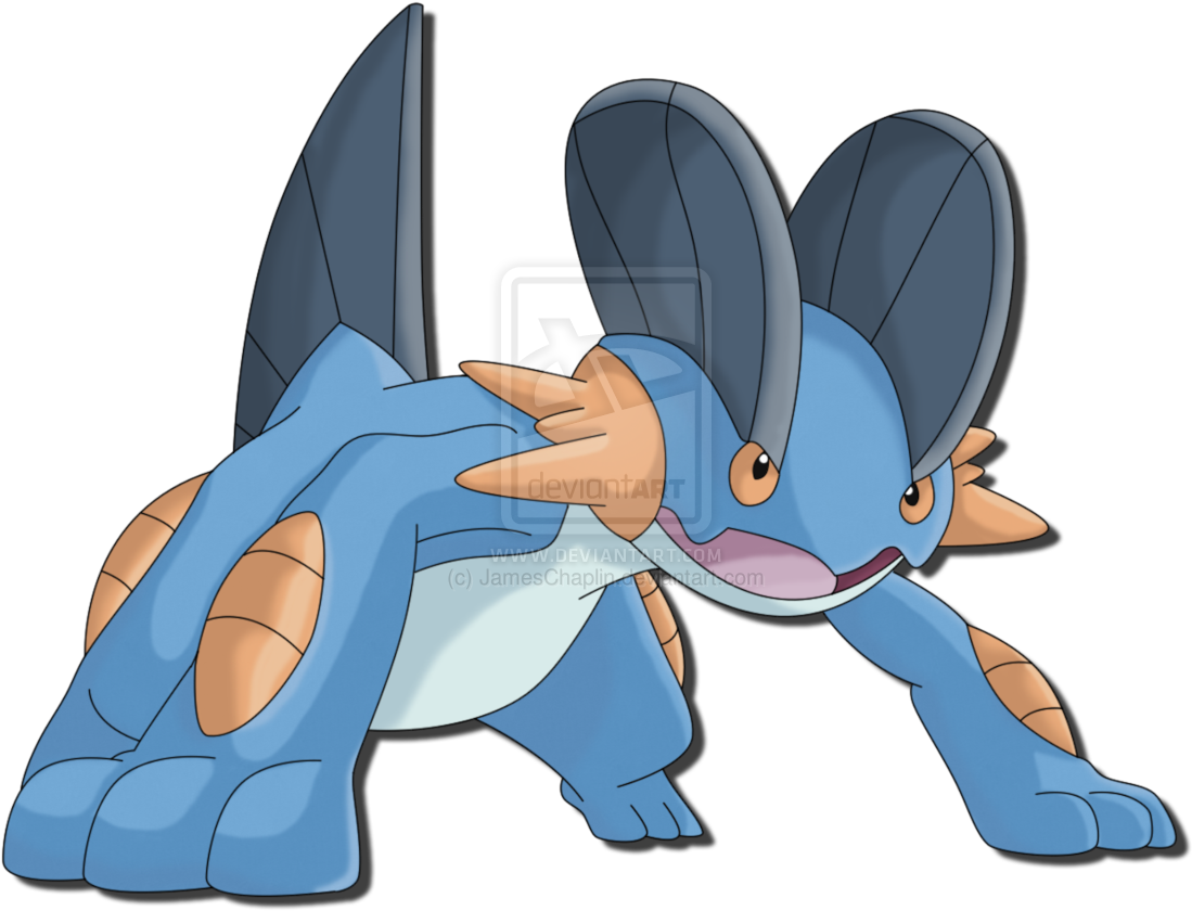 Swampert Pokemon PNG Isolated Photos