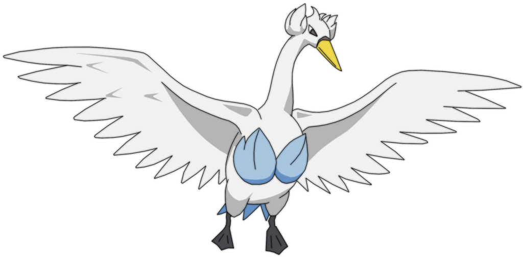 Swanna Pokemon PNG Isolated HD Pictures