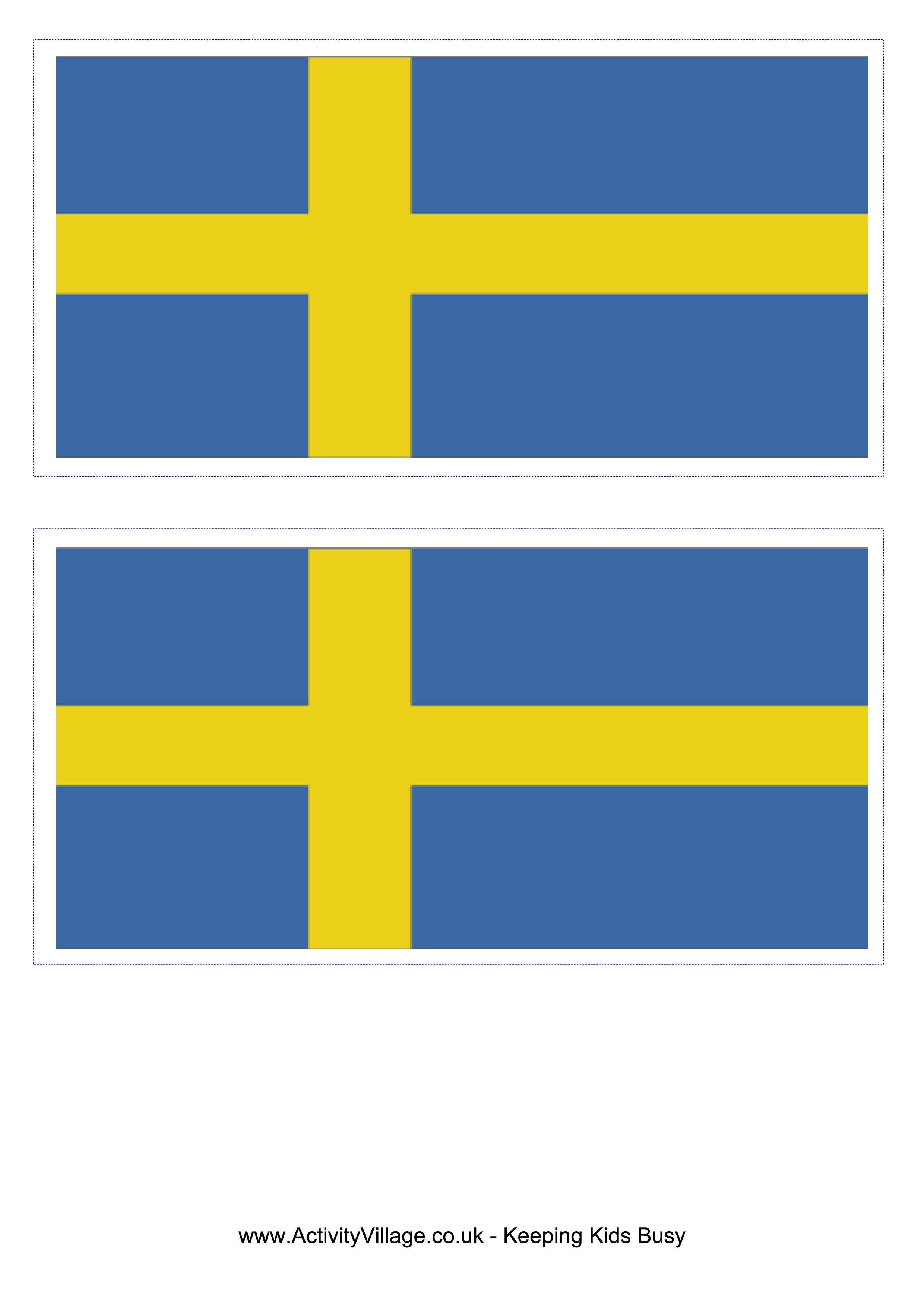 Sweden Flag Transparent PNG