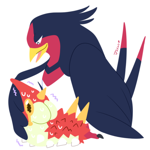 Swellow Pokemon PNG Isolated HD